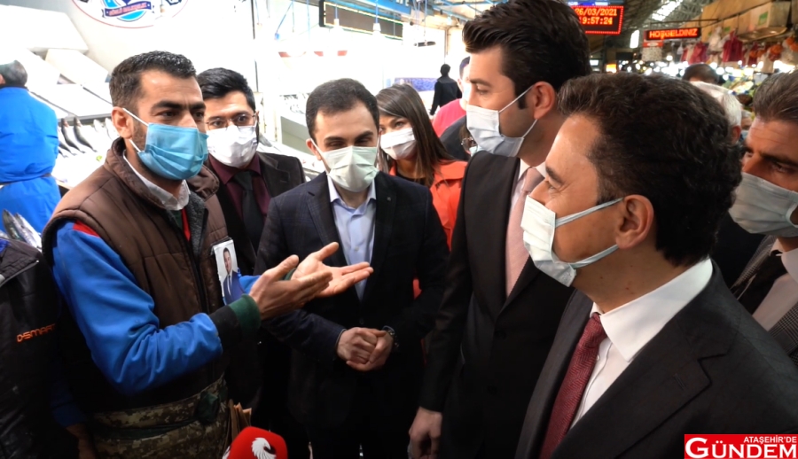 ESNAF BABACAN’A DERT YANDI ESNAF, BABACAN’A DERT YANDI ATAŞEHİRDE GÜNDEM